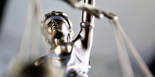 Picture of Lady Justice for legal marketing firm in Central Florida