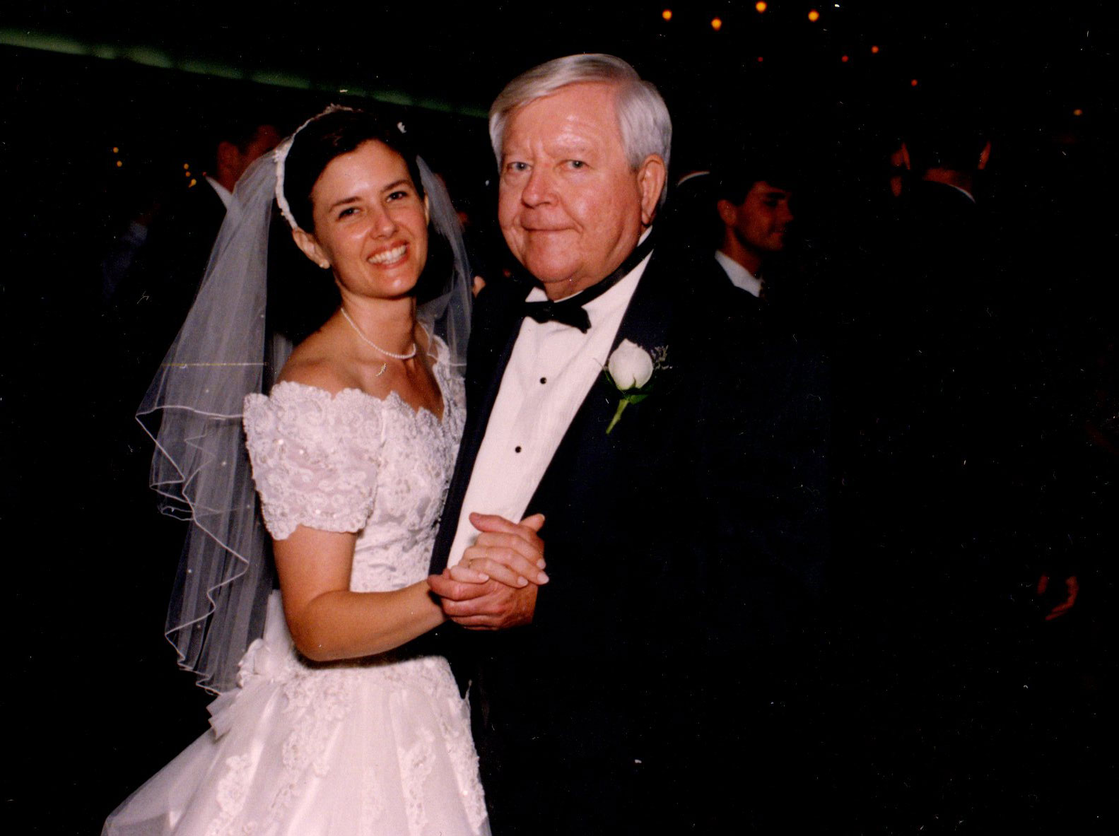 My father and I dancing at my wedding.